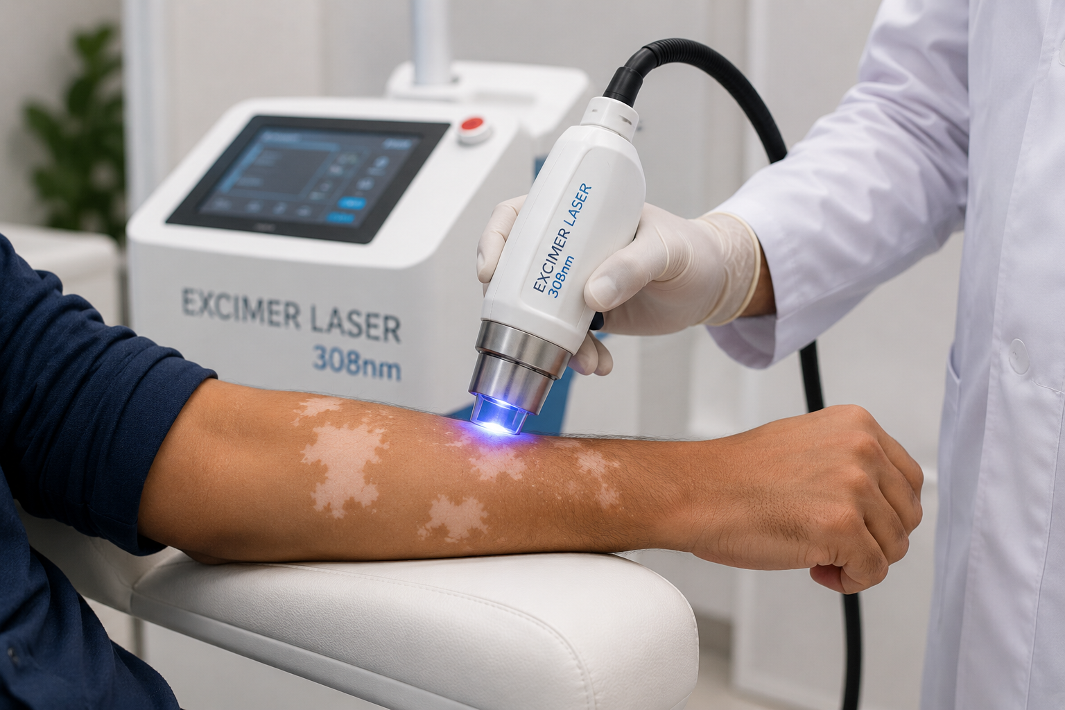 Excimer Laser 308 care for vitiligo