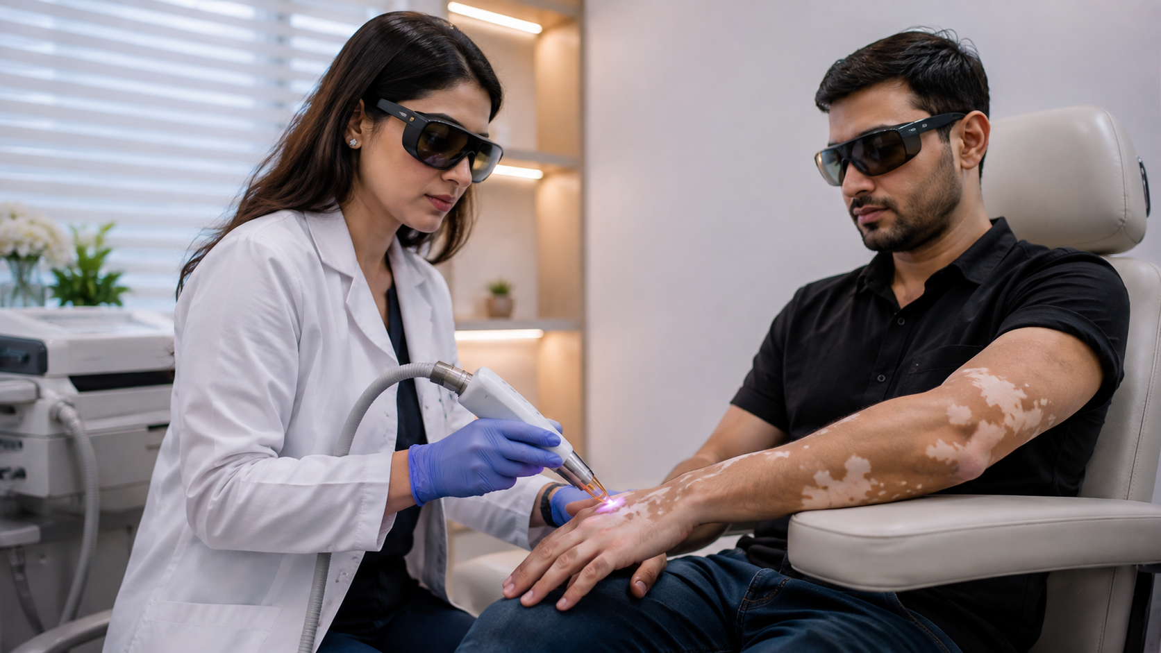 Excimer Laser 308 treatment device for vitiligo care